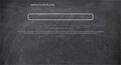 Desktop Screenshot of carbon2cobolt.com